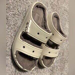 Croc’s Fuzzy Sandals